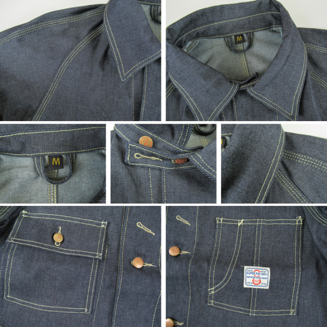 PAYDAY ペイデイ カバーオール USA Denim Work Man's Coat COCKPIT USA
