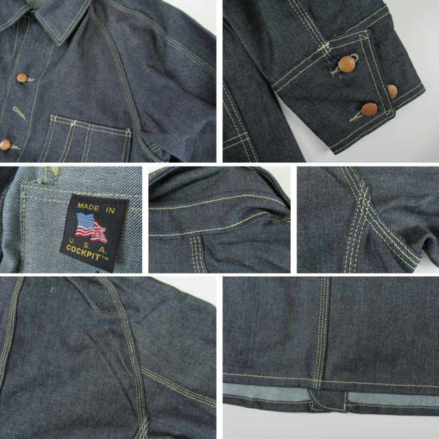 PAYDAY ペイデイ カバーオール USA Denim Work Man's Coat COCKPIT USA