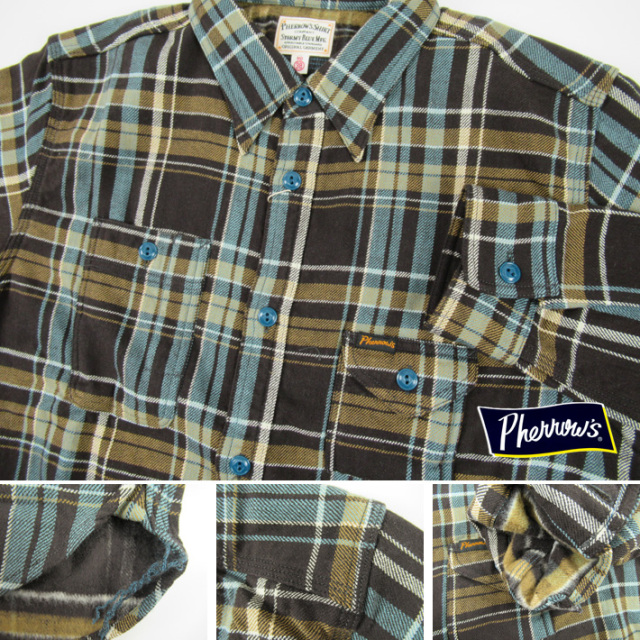 フェローズ ネルシャツ