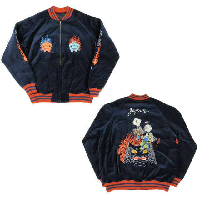 PHERROW'S フェローズ 鬼火消し2 リバーシブルスカジャン 25W