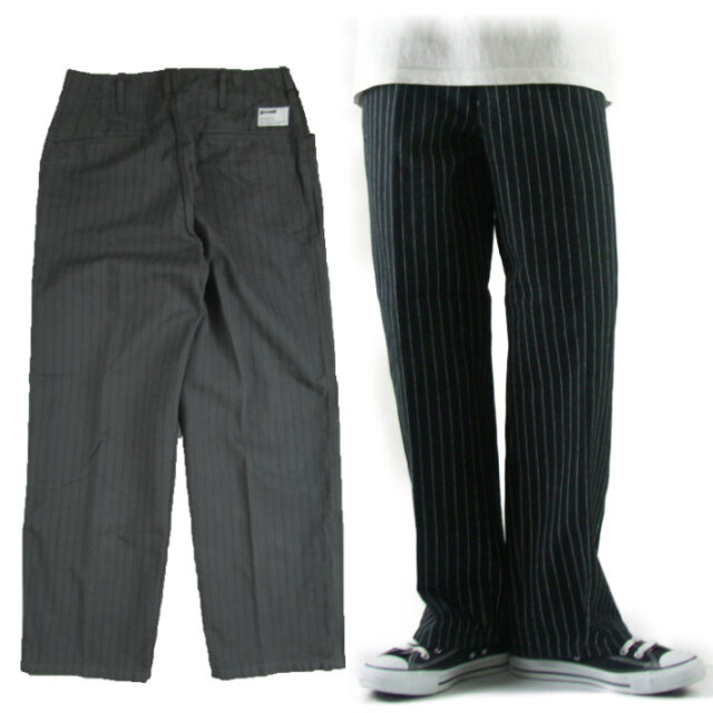 Schott Bros. ストライプワークパンツ サイズ36 Schott N.Y.C（ショット） パンツ Schott メンズ ストライプ フリスコ