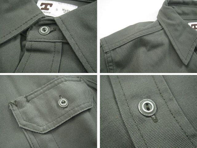 テラソン ツイルワークシャツ