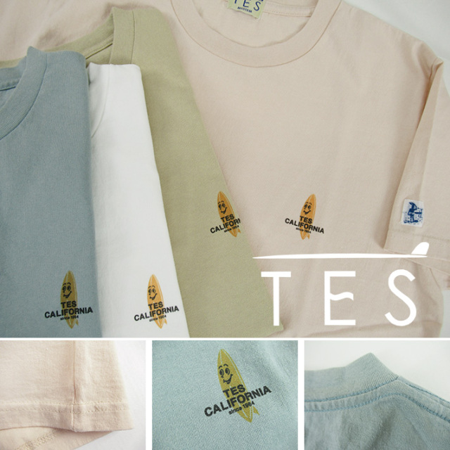 TESサーフTシャツ