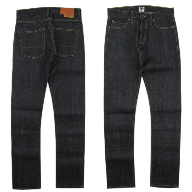 低価格 TELLASON テラソン GUSTAVE 14.75oz スリムテーパード ジーンズ パンツ