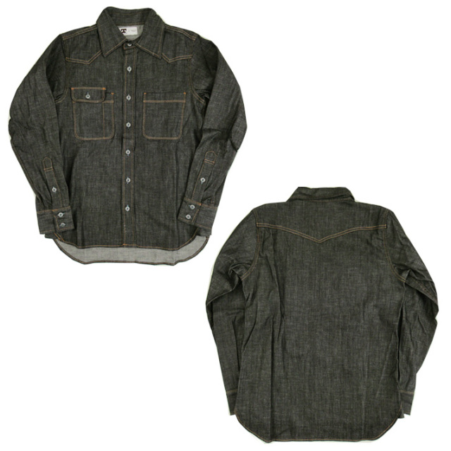 テラソン ホワイトオーク デニムシャツ