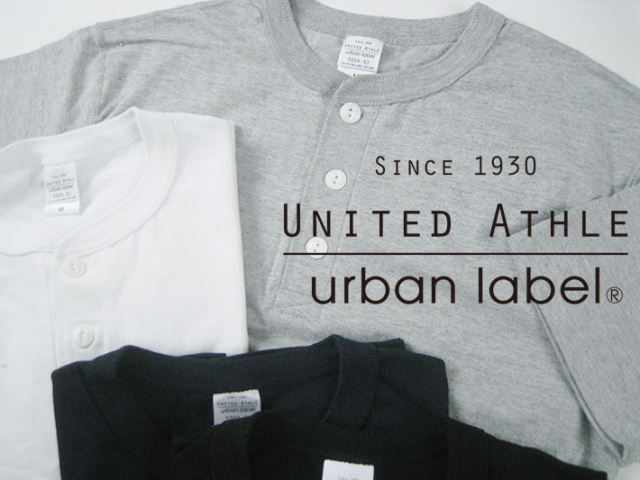 ユナイテッドアスレ ヘンリーネックTシャツ 5004 United Athle -JOE-