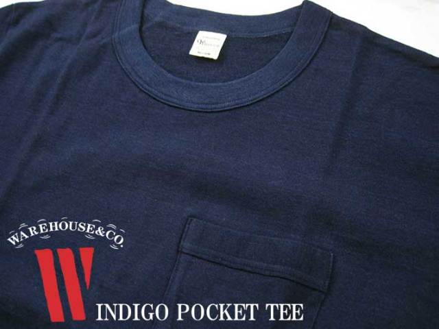 ウエアハウス　インディゴTシャツ