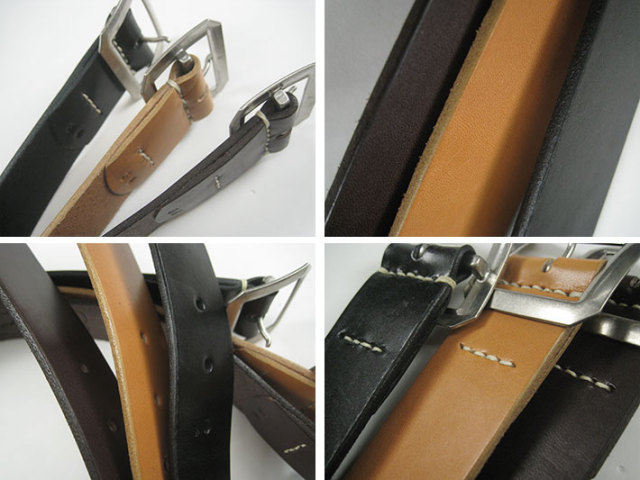 Warehouse ギャリソンベルト 黒　36インチ WAREHOUSE & CO. / Lot 6039 GARRISON BELT - WAREHOUSE＆CO.