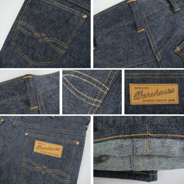 WAREHOUSE ウエアハウス Lot 1008 1947 MW Pre-Podeo Jeans リジッド