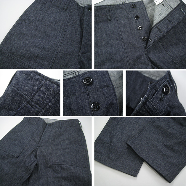 WAREHOUSE ウエアハウス Lot.1086 HERRINGBONE MILITARY PANTS