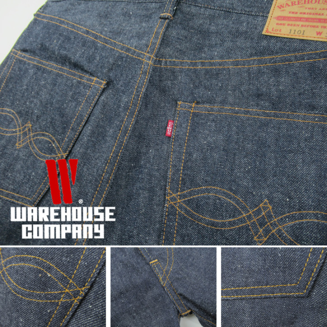 WAREHOUSE ウエアハウス 1101 1970's Big E モデル Lot.1101