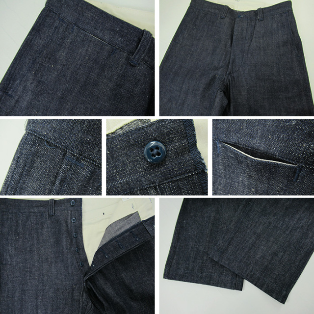 ウエアハウス　warehouse デニムトラウザー　40s W34 WAREHOUSE ウエアハウス ライトオンスデニム|トラウザーズ『NEW