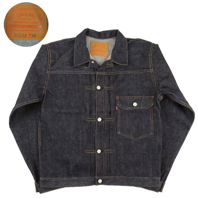 wear houseデニムジャケット サイズ48 中古・古着通販】WAREHOUSE (ウエアハウス) デニムジャケット