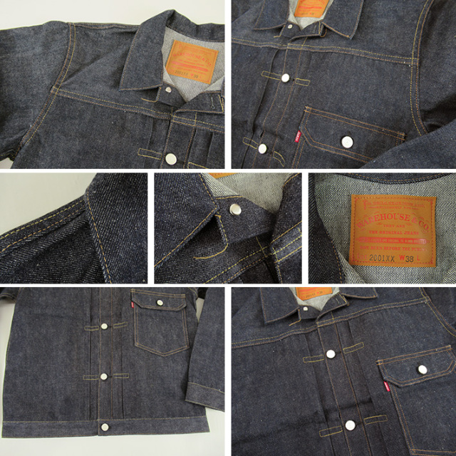 wear houseデニムジャケット サイズ48 中古・古着通販】WAREHOUSE (ウエアハウス) デニムジャケット