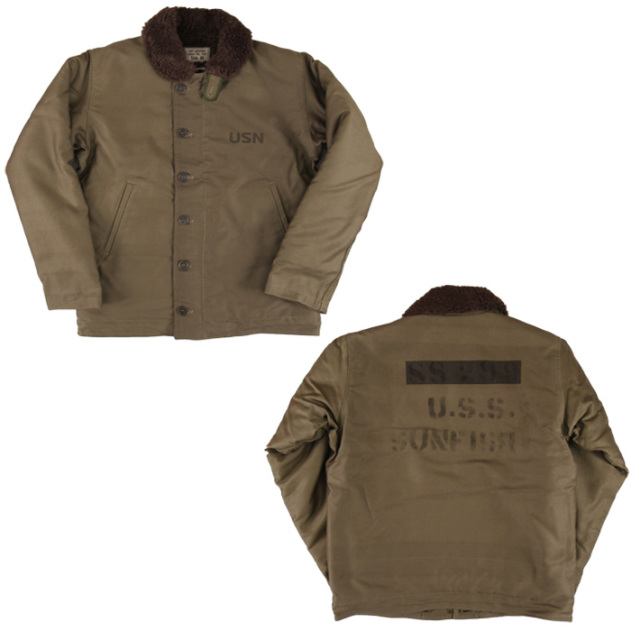 Lot 車用品・バイク用品 WAREHOUSE Lot.2227 USS SUNFISHカスタムN-1