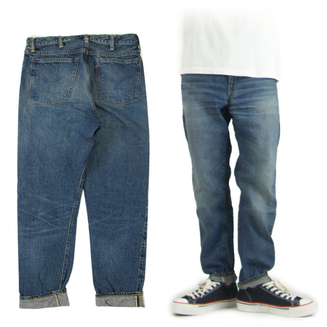 WAREHOUSE ウエアハウス 2ND-HAND Lot.1606 ユーズドウォッシュ(中) セコハン -JOE- 直営通販サイトです ウエアハウス1606(濃) セコハン デニム/ジーンズ