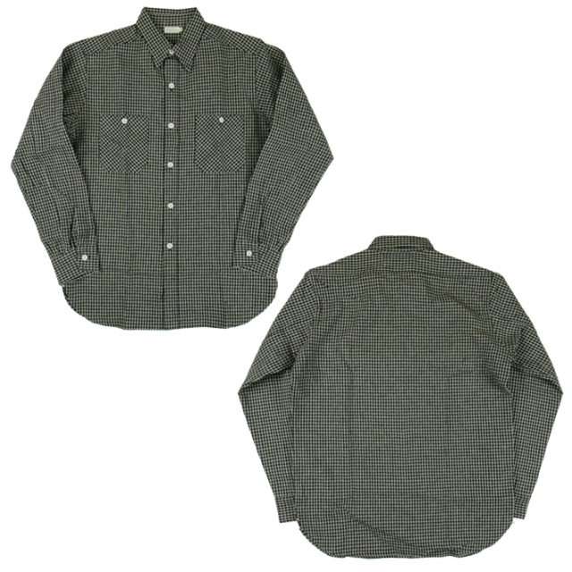 WAREHOUSE ウエアハウス 長袖 ワークシャツ Lot 3055 LONG SLEEVE