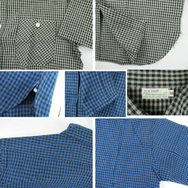 WAREHOUSE ウエアハウス 半袖 ワークシャツ Lot 3056 SHORT SLEEVE