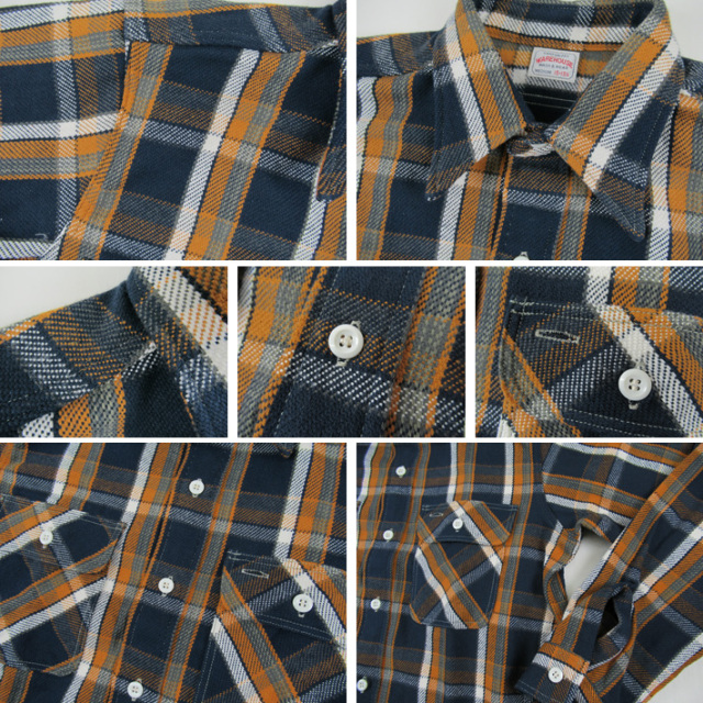 WAREHOUSE ウエアハウス ネルシャツ Lot 3104 FLANNEL SHIRTS(B柄