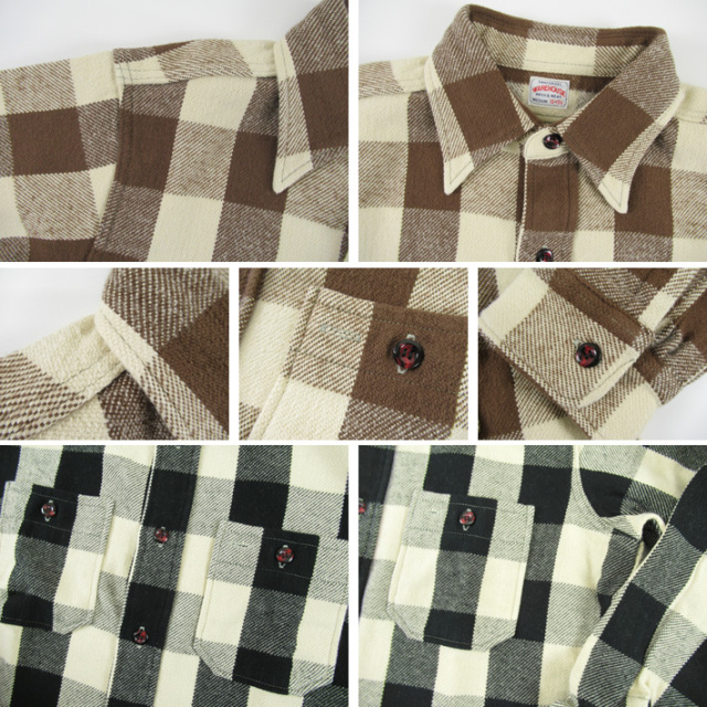 warehouse ウエアハウス ネルシャツ lot 3104 WAREHOUSE ウエアハウス ネルシャツ Lot 3104 FLANNEL SHIRTS A