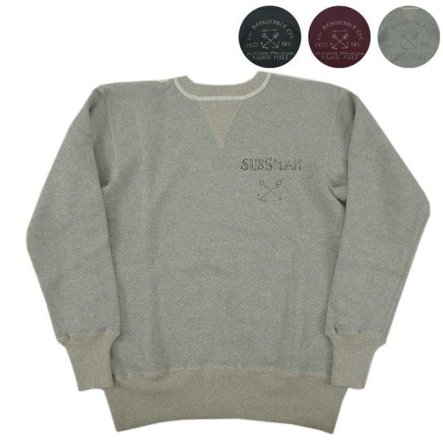 WAREHOUSE ウエアハウス Lot.403 SUSSMAN セットインフリーダム スウェットシャツ SET IN FREEDOM -JOE-