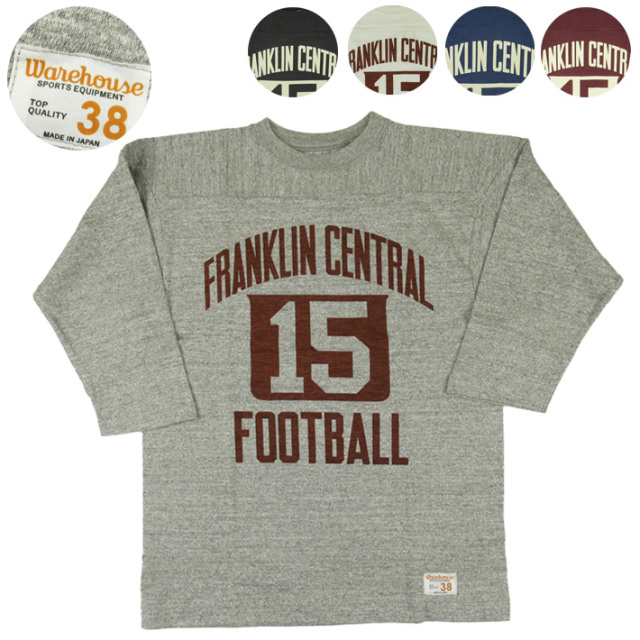 ウエアハウス フットボールTシャツ