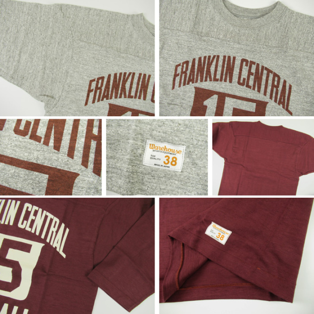 ウエアハウス フットボールTシャツ