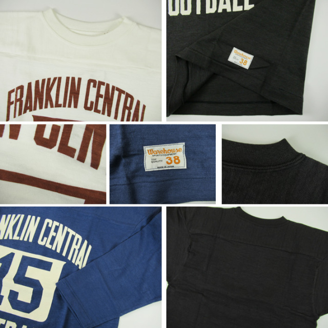 ウエアハウス フットボールTシャツ