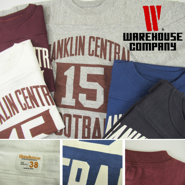 ウエアハウス フットボールTシャツ