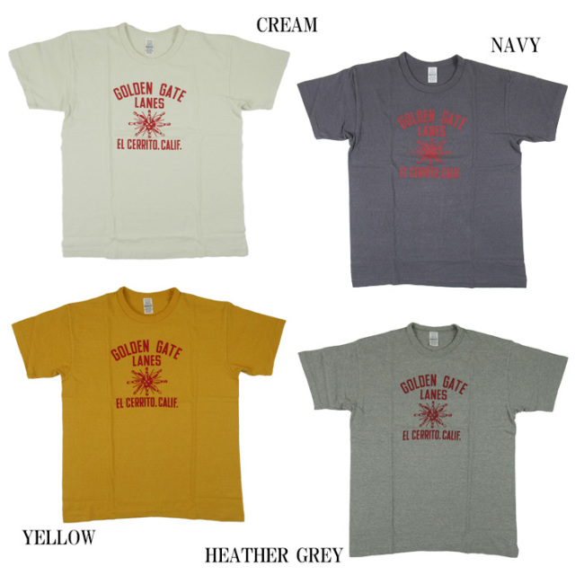 WAREHOUSE ウエアハウス Lot.4064 Tシャツ GOLDEN GATE【半袖Tシャツ