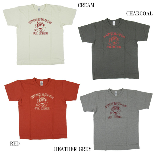 WAREHOUSE ウエアハウス Lot.4064 Tシャツ HUNTINGDON【半袖Tシャツ