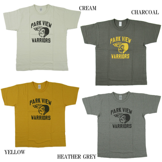未使用 XLサイズ WAREHOUSE 4064 PARK VIEW セコハン WAREHOUSE ウエアハウス Lot.4064 Tシャツ PARK VIEW【半袖Tシャツ