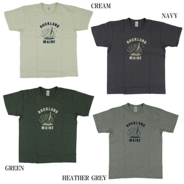 WAREHOUSE ウエアハウス Lot.4064 Tシャツ ROCKLAND【半袖Tシャツ