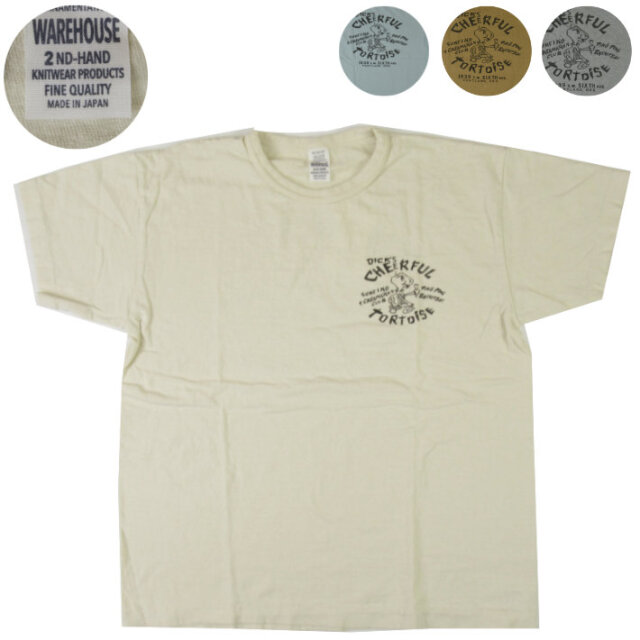 WAREHOUSE ウエアハウス Lot.4064 Tシャツ TORTOISE