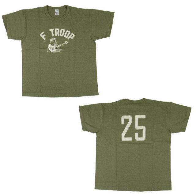 WAREHOUSE ウエアハウス Lot.4064 Tシャツ F TROOP