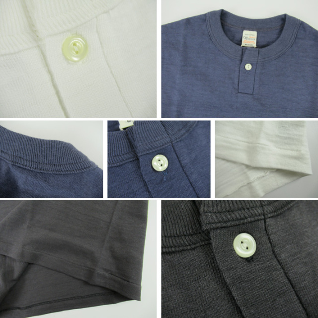 warehouse ヘンリーネックTシャツ