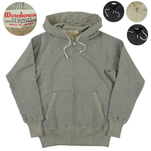 WAREHOUSE ウエアハウス Lot 496 ラグランフリーダムフルジップ