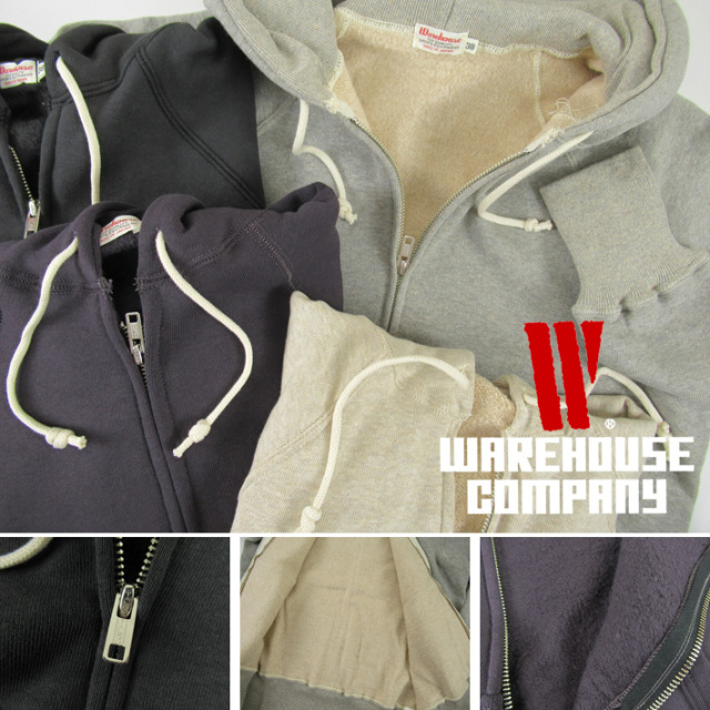 WAREHOUSE ウエアハウス Lot 496 ラグランフリーダムフルジップフード