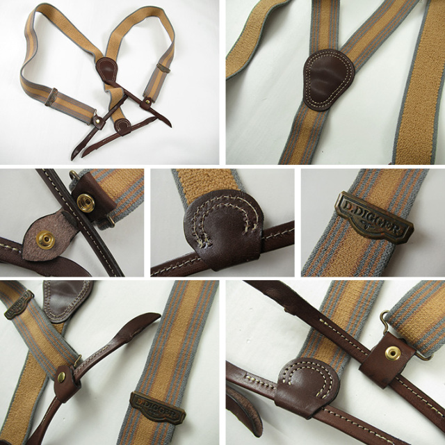 WAREHOUSE ウエアハウス サスペンダー Lot 6038 TURN OF CENTURY