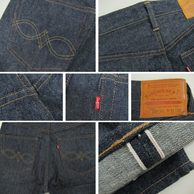 楽天市場】WAREHOUSE ウエアハウス Lot.1000XX Dead Stock Blue