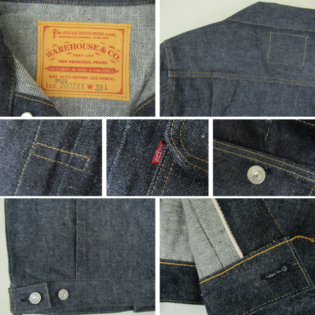 WAREHOUSE ウエアハウス Lot 2002XX(2000XX)1953MODEL Dead