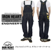 IRON HEART アイアンハート Bibオーバーオール