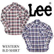 Lee ウエスタンシャツ