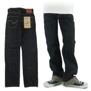 鬼デニム 022NIXX 鬼ビッジ 16oz 天然藍XX リラックスストレート ジーンズ  -JOE-