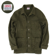 ⭐︎H⭐︎ラポドゥジェム　デニムカバーオール　ブラック ISAMU KATAYAMA BACKLASH - xx Wrangler 19oz Original Selvedge