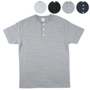 ヘンリーネックTシャツ