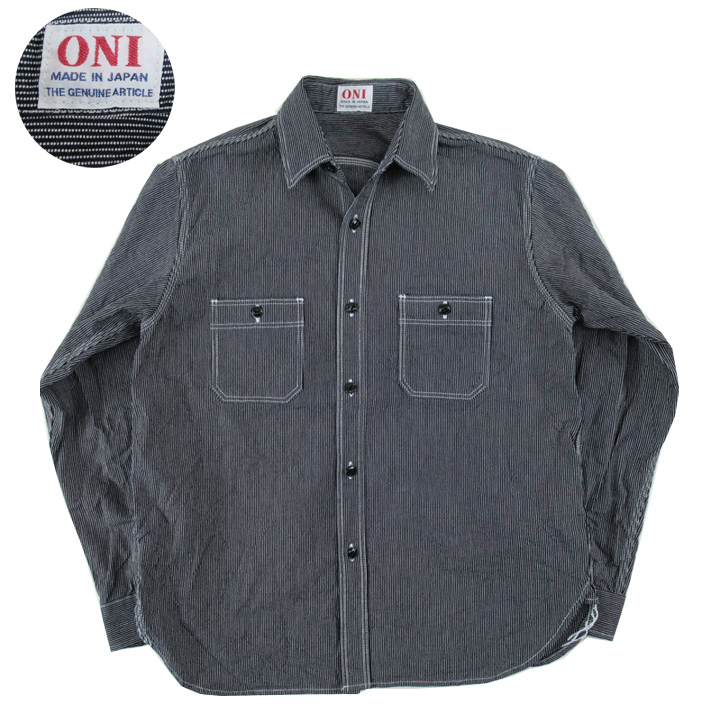 鬼デニム ワークシャツ