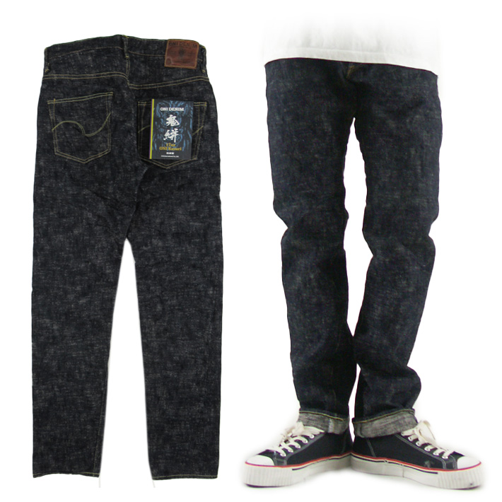 鬼デニム かすり