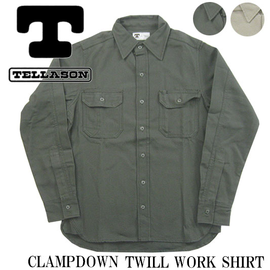 テラソン ツイルワークシャツ