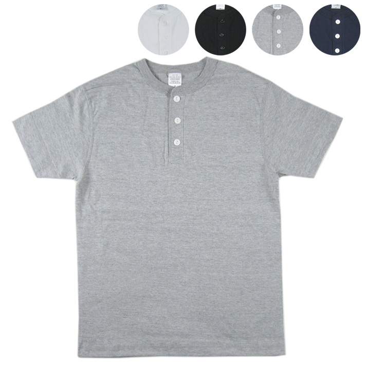 ヘンリーネックTシャツ